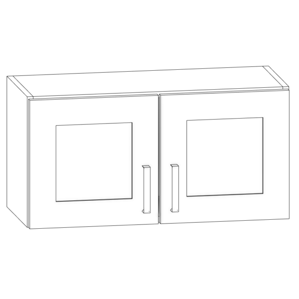 Bridge wall cabinet